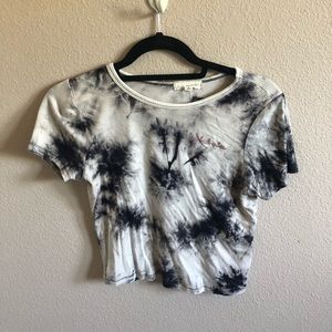 Pacsun LA Hearts cropped T-shirt